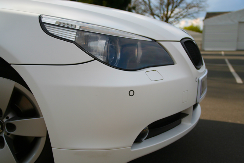 BMW Front Vollverklebung weiss Oracal 970